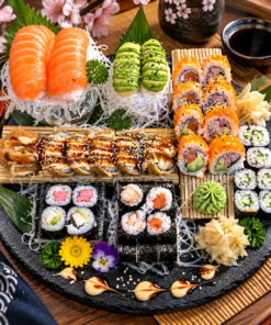 Sushi Menü 10 (58 Stück)