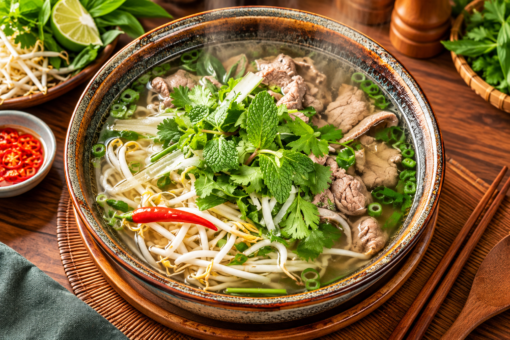 Pho mit Rindfleisch
