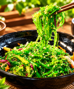 Seetangsalat mit Sesam