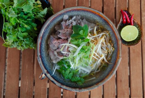 Pho mit Rindfleisch